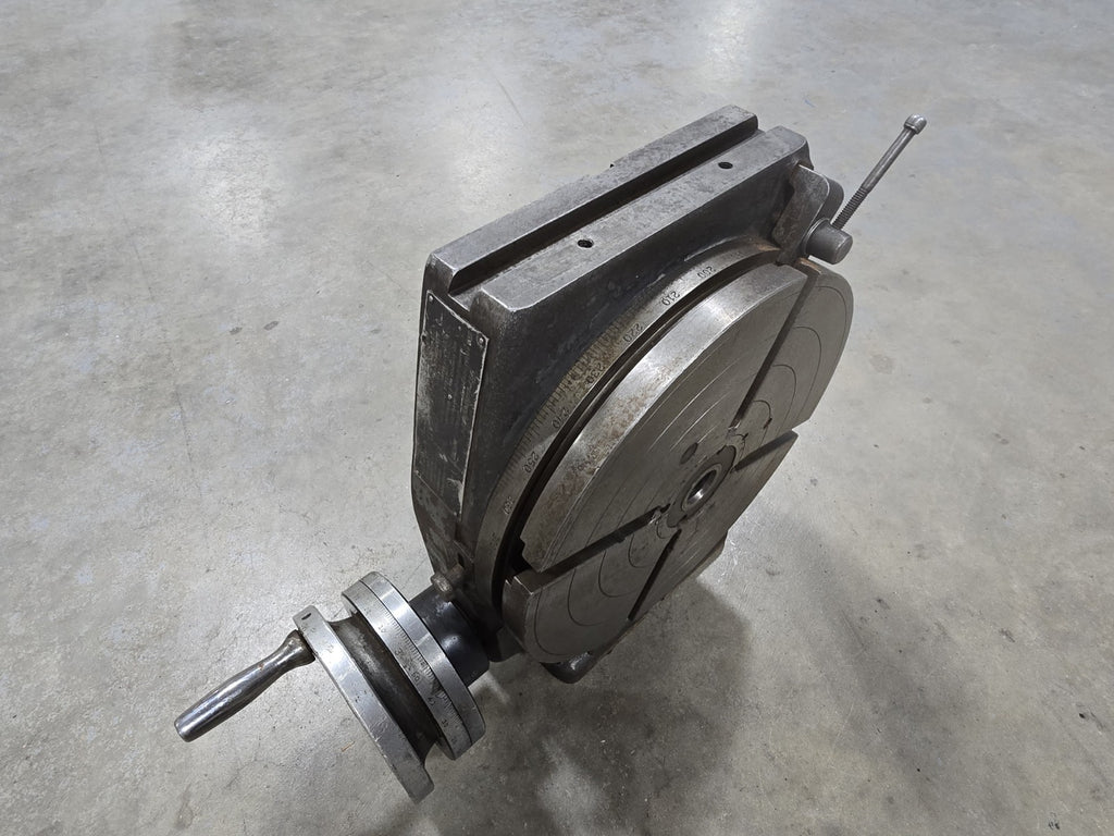 BRIDGEPORT ROTARY TABLE 12 In + OEM VERTICAL MOUNT Milling Machine Lathe 