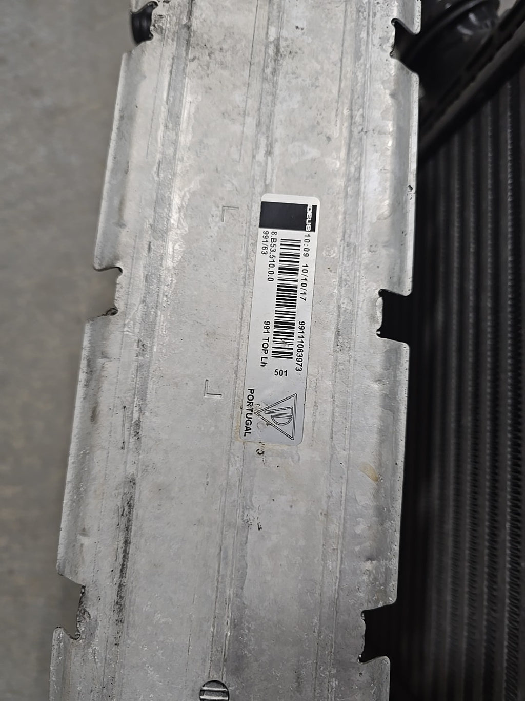 PORSCHE 911 Turbo S AWD 991.2 OEM Original Factory Intercoolers (LH & RH) 