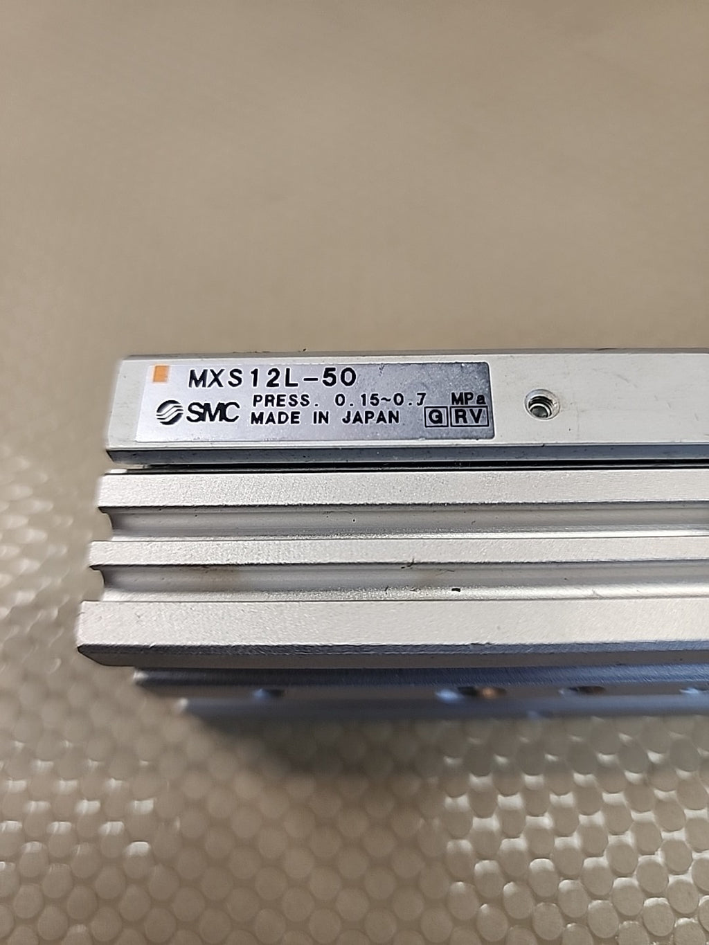 SMC 13-MXS12L-50 12mm MXS Clean-Room Guided Cylinder 