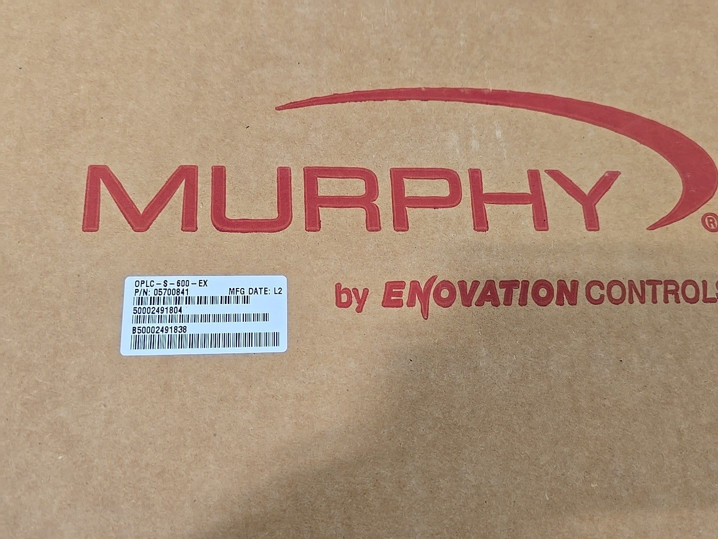 Murphy OPLC-S-600-EX Pressure Swichgage 0-600 PSI NEW H10