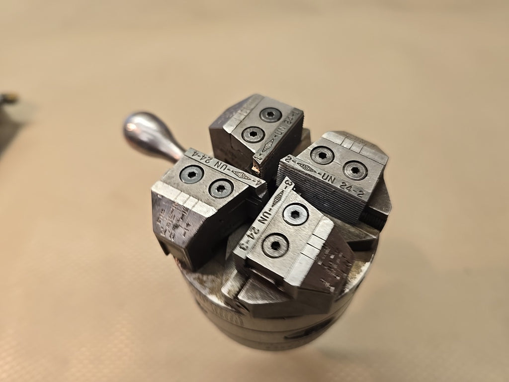 LANDIS 5/8” LANDMATIC DIE HEAD Shank 5f8962-1 1" Shank REALLY NICE SHAPE