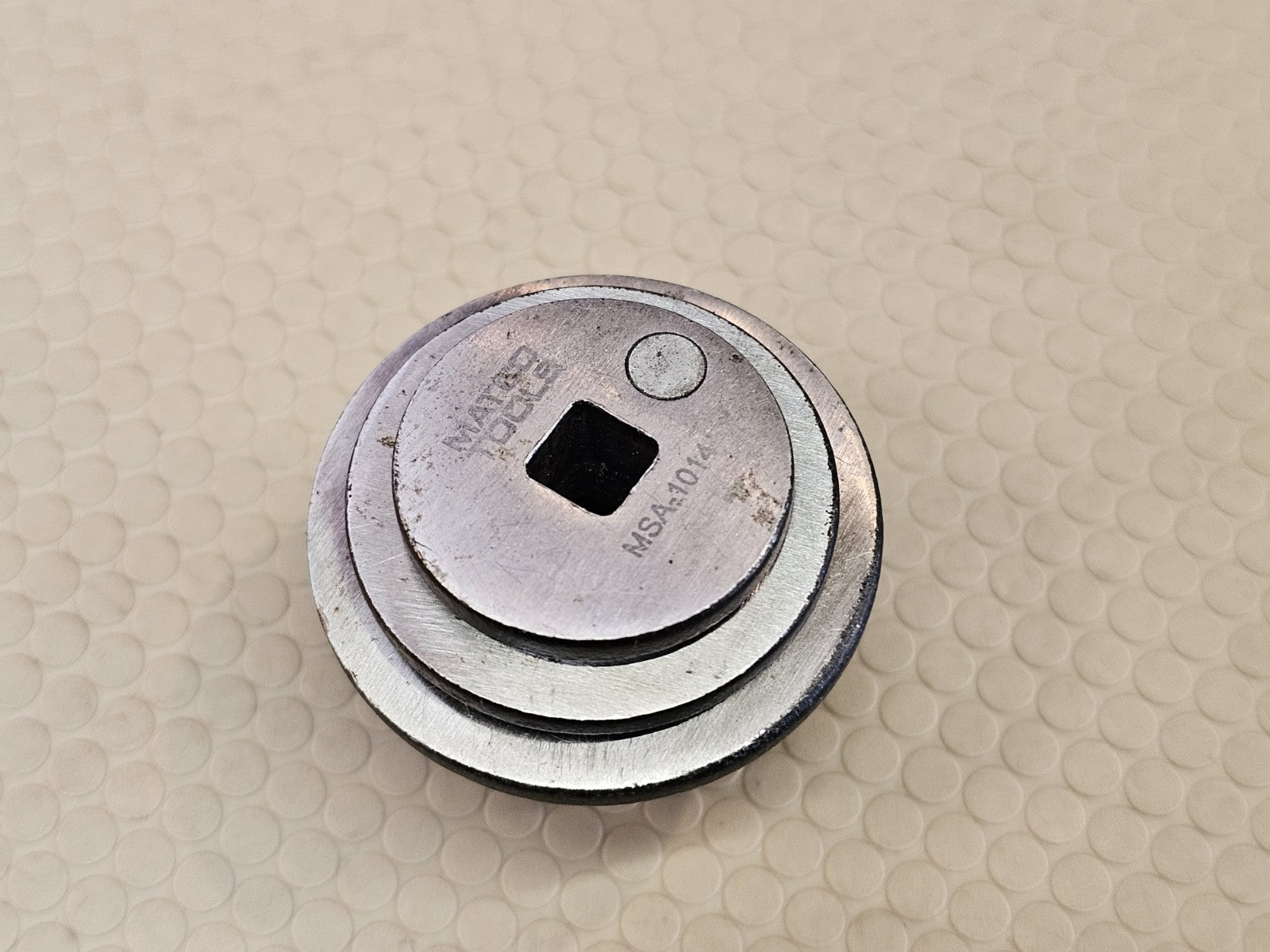 Matco adaptors low clearance 3 pc. RARE MSA-1012 Thumb Wheel Spinner Magnetic