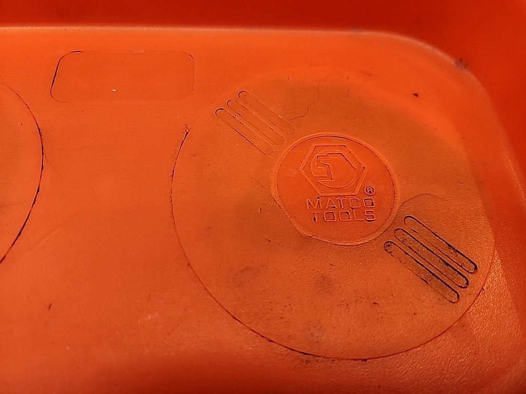 Matco Tools Orange Plastic Magnetic Tool Tray 9.5" x 5.5
