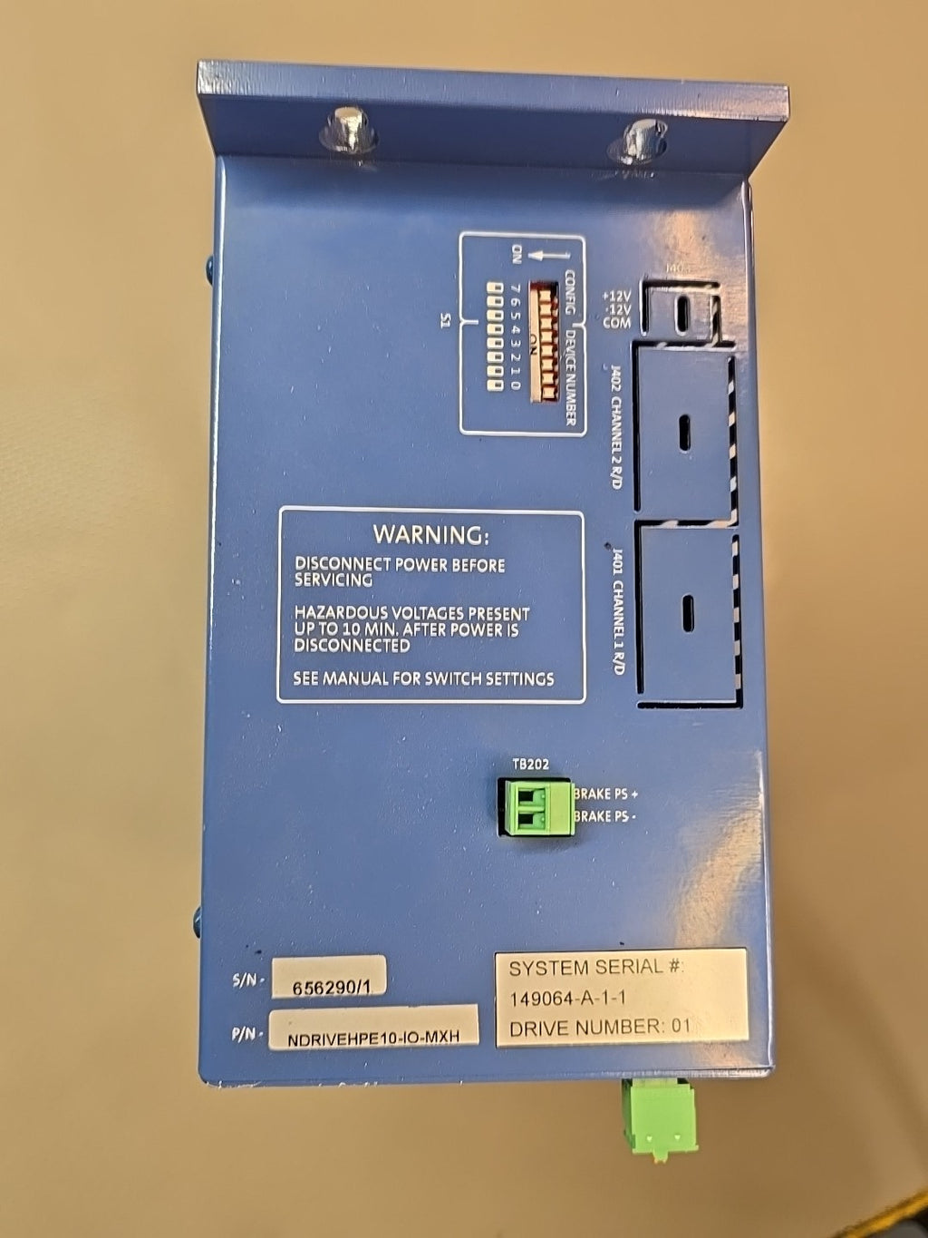 AEROTECH NDRIVEHPE10-IO-MXH NDRIVEHPE10IOMX *LIGHT USE*