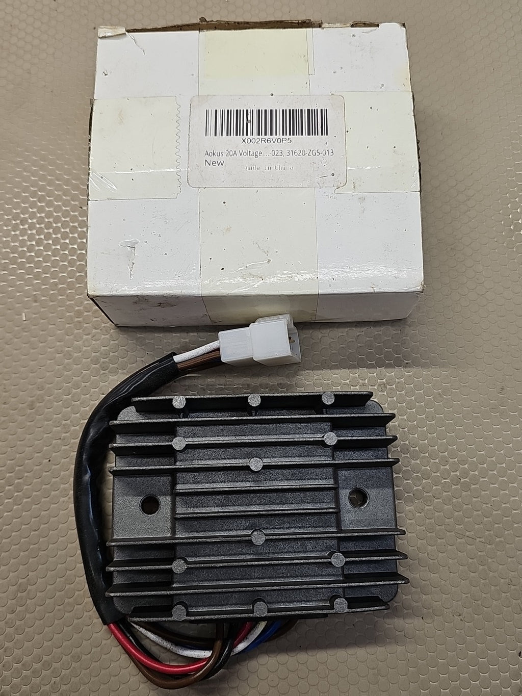 New Aokus 20A Voltage Regulator Rectifier for Honda 31620-ZG5-013 SH611BA