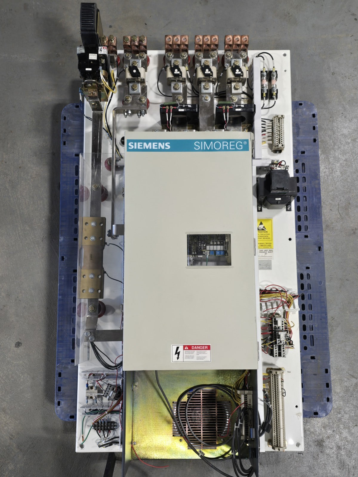SIEMENS A1-116-250-516 SIMOREG 500HP 600HP 850A DC DRIVE 6RA2487-2FV62**XLNT
