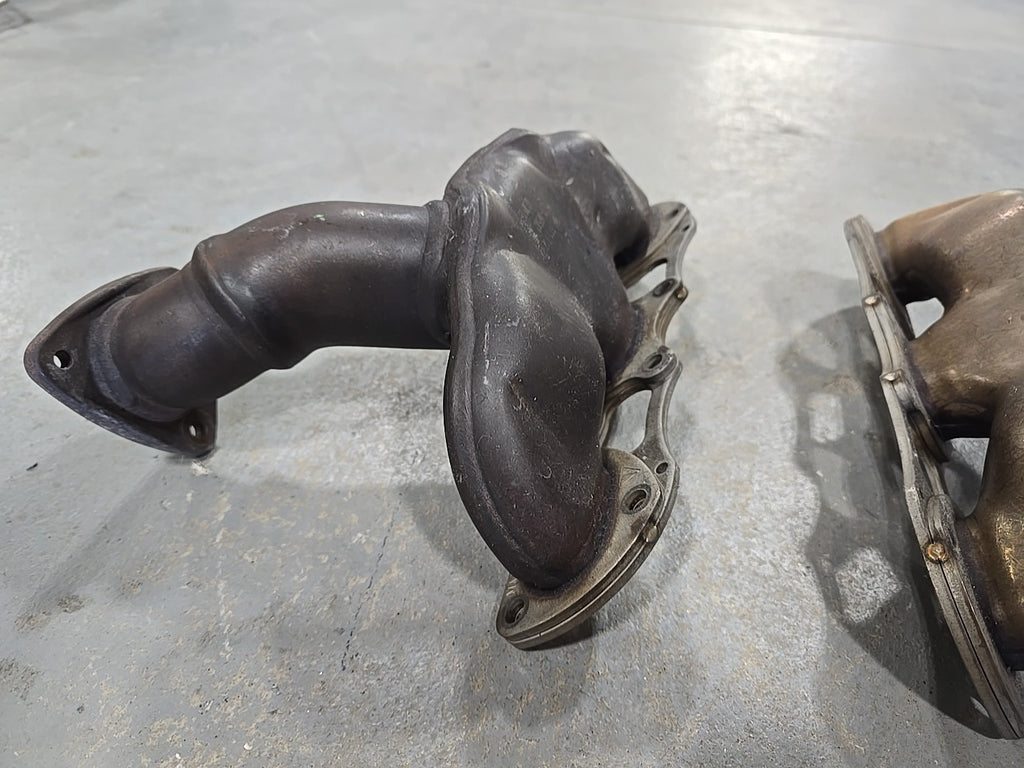 PORSCHE 991 TURBO/S OEM GENUINE ORIGINAL LEFT (D) & RIGHT (P)EXHAUST MANIFOLD
