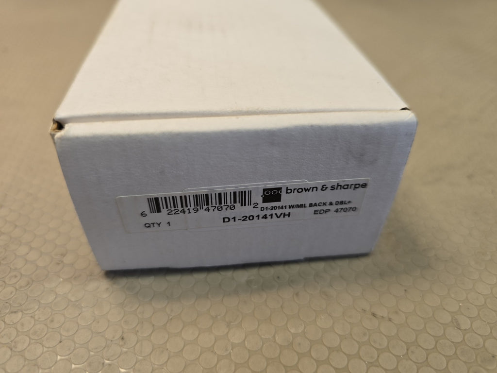 Brown & Sharpe D1-20141VH EDP 47070 Dial Indicator for Versa Dial Spline Gage