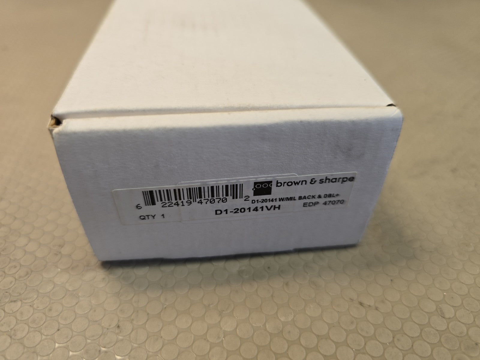 Brown & Sharpe D1-20141VH EDP 47070 Dial Indicator for Versa Dial Spline Gage