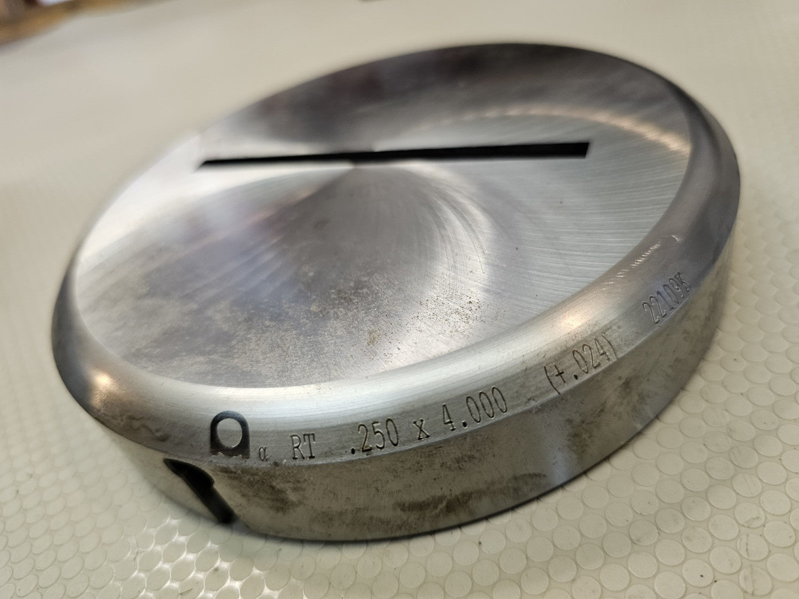 NEW AMADA .250 x 4.000 RT Rectangular Die 22109S Turret Punch Tooling .024 CL