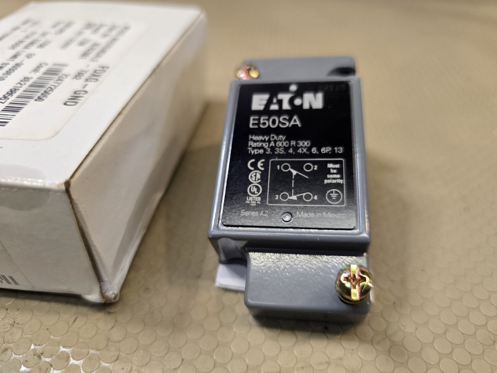Eaton Cutler-Hammer E50SA Limit Switch Body Only