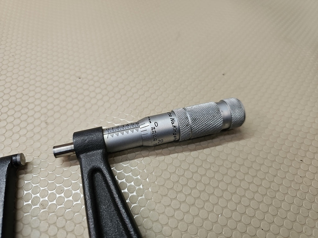 Vintage Brown & Sharpe No. 13-3 Deep-Throat Micrometer – 0–1″ Light Use