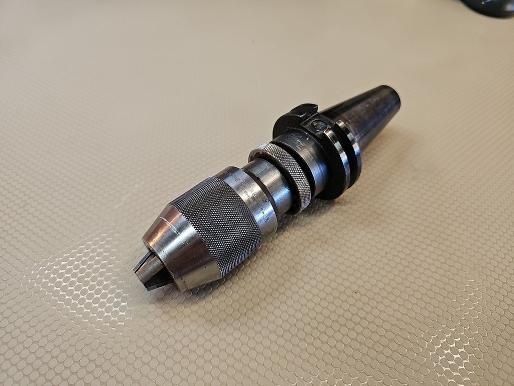 Albrecht 130 Keyless Drill Chuck 1/32" - 1/2", 1-13mm Capacity CAT40 *LIGHT USE!