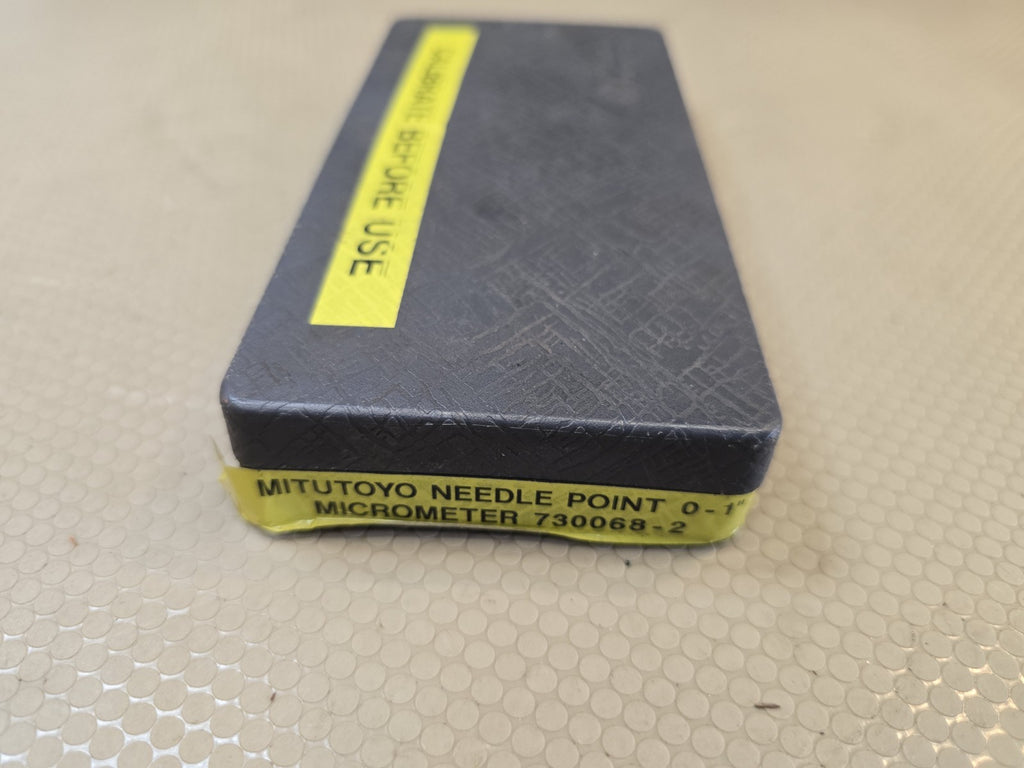 Mitutoyo 0-1" No. 112-177 15° Point Micrometer .001"