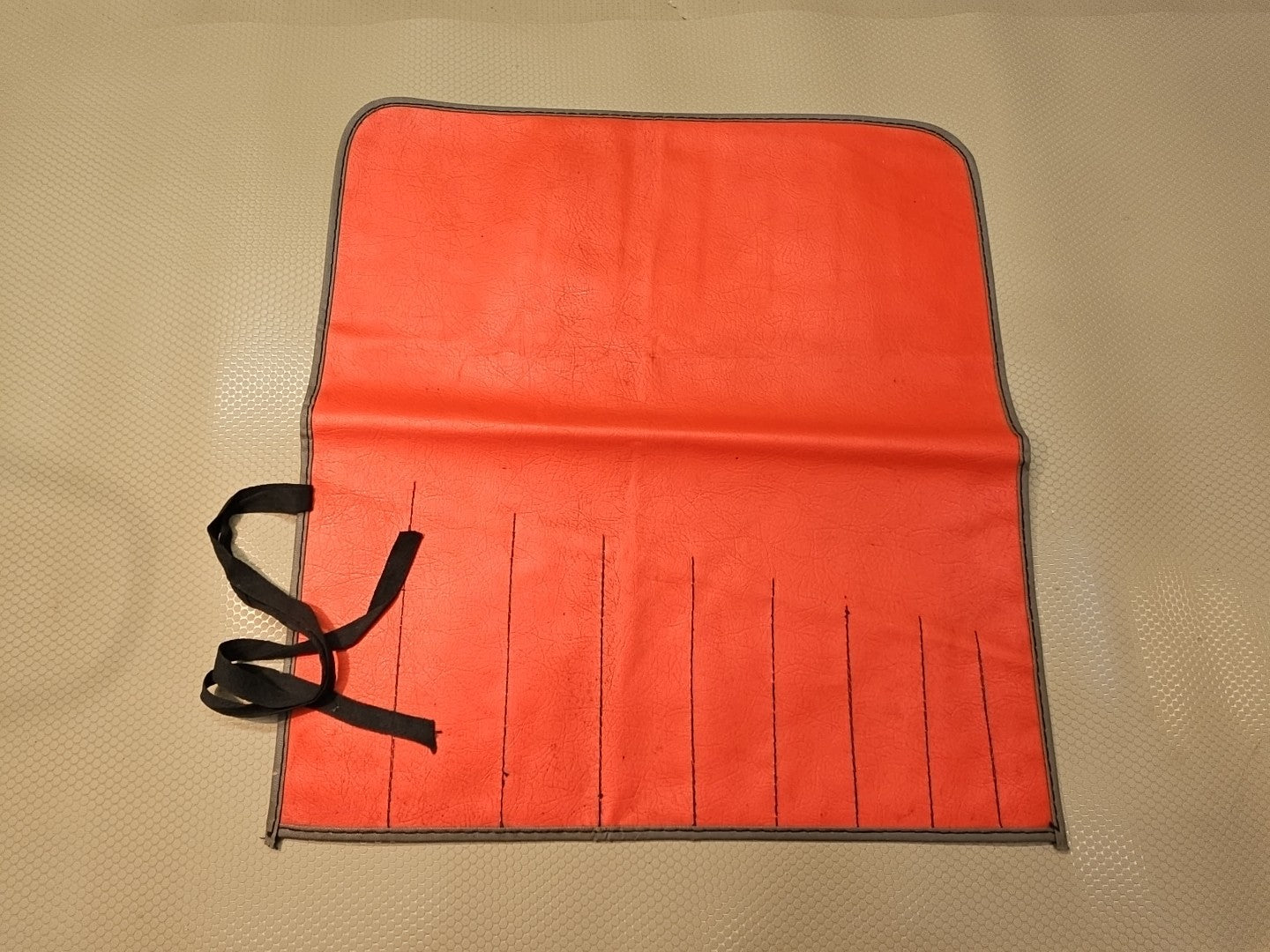 SNAP ON C-92C RED KIT BAG POUCH ROLL 9 POCKETS *VINTAGE & MINT*