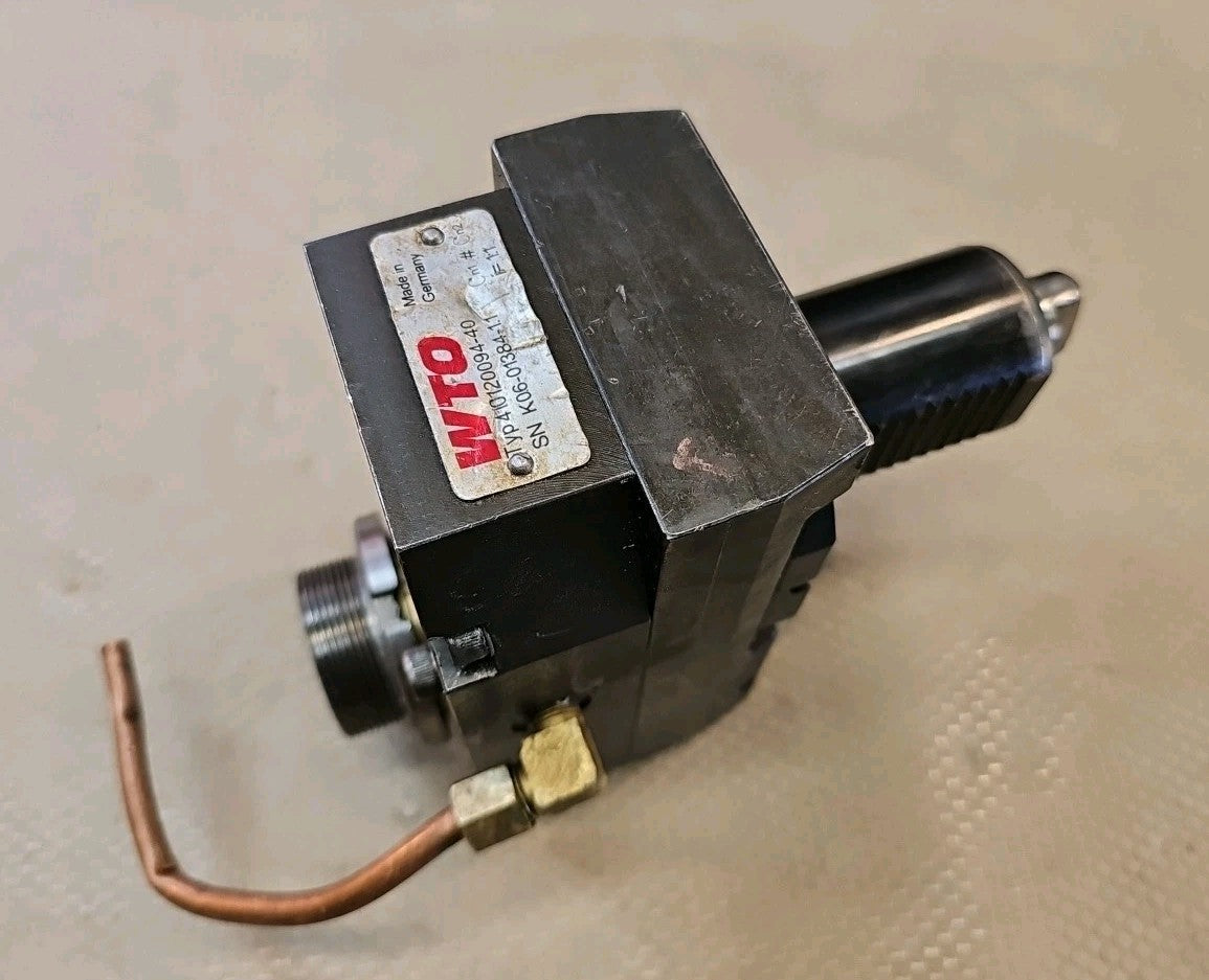 WTO VDI40 Right Angle Live Tool Holder Typ 410120094-40 CNC Lathe Driven Tool