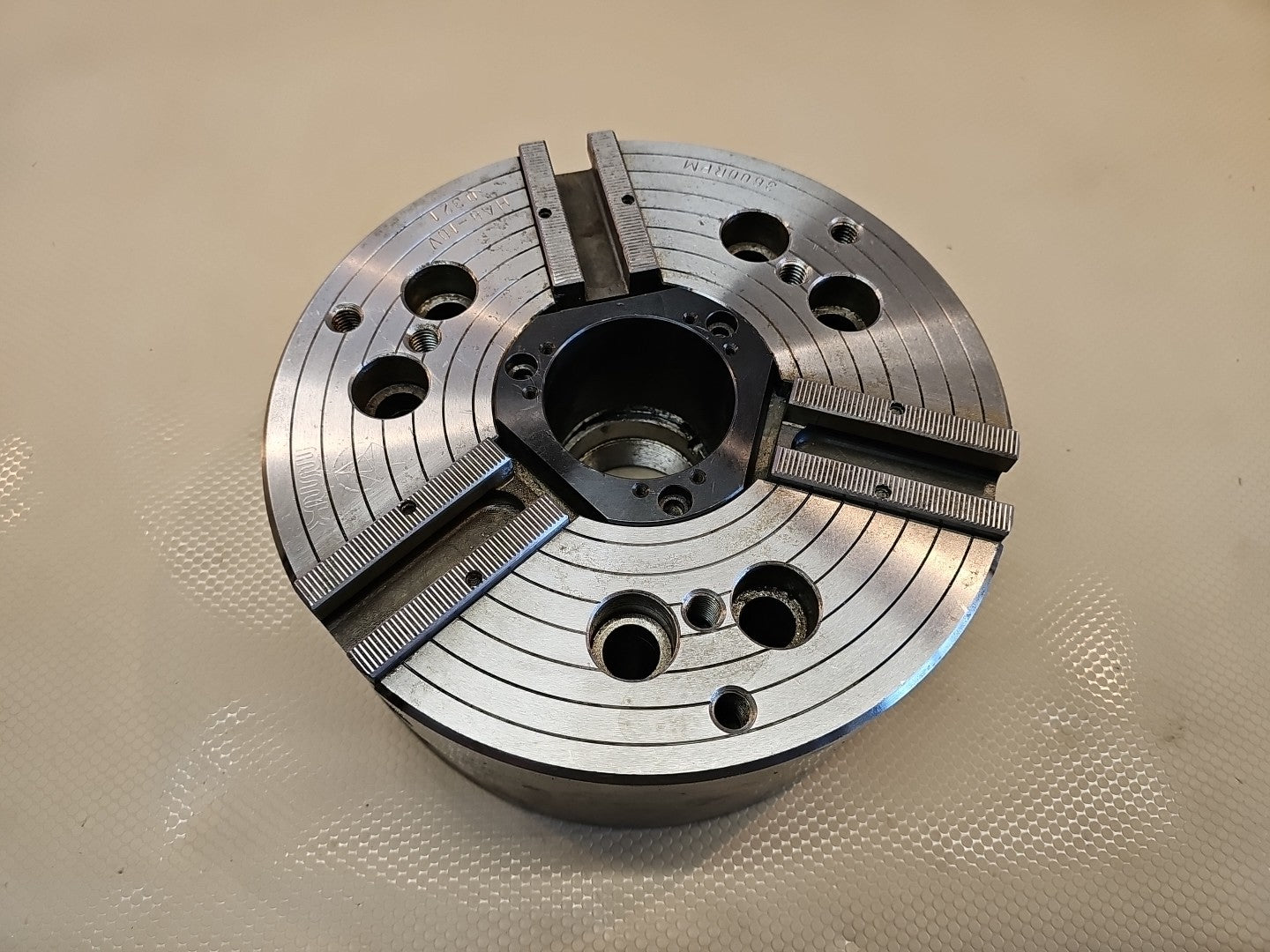 MMK 10 "  3 JAW POWER CHUCK Lathe POWER CNC 3500 RPM HA8-10V