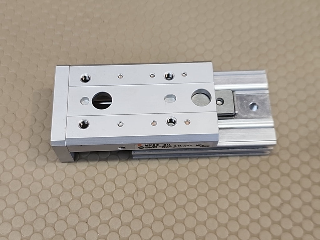 SMC Pneumatic Air Cylinder Slide MXS6-20 Used 