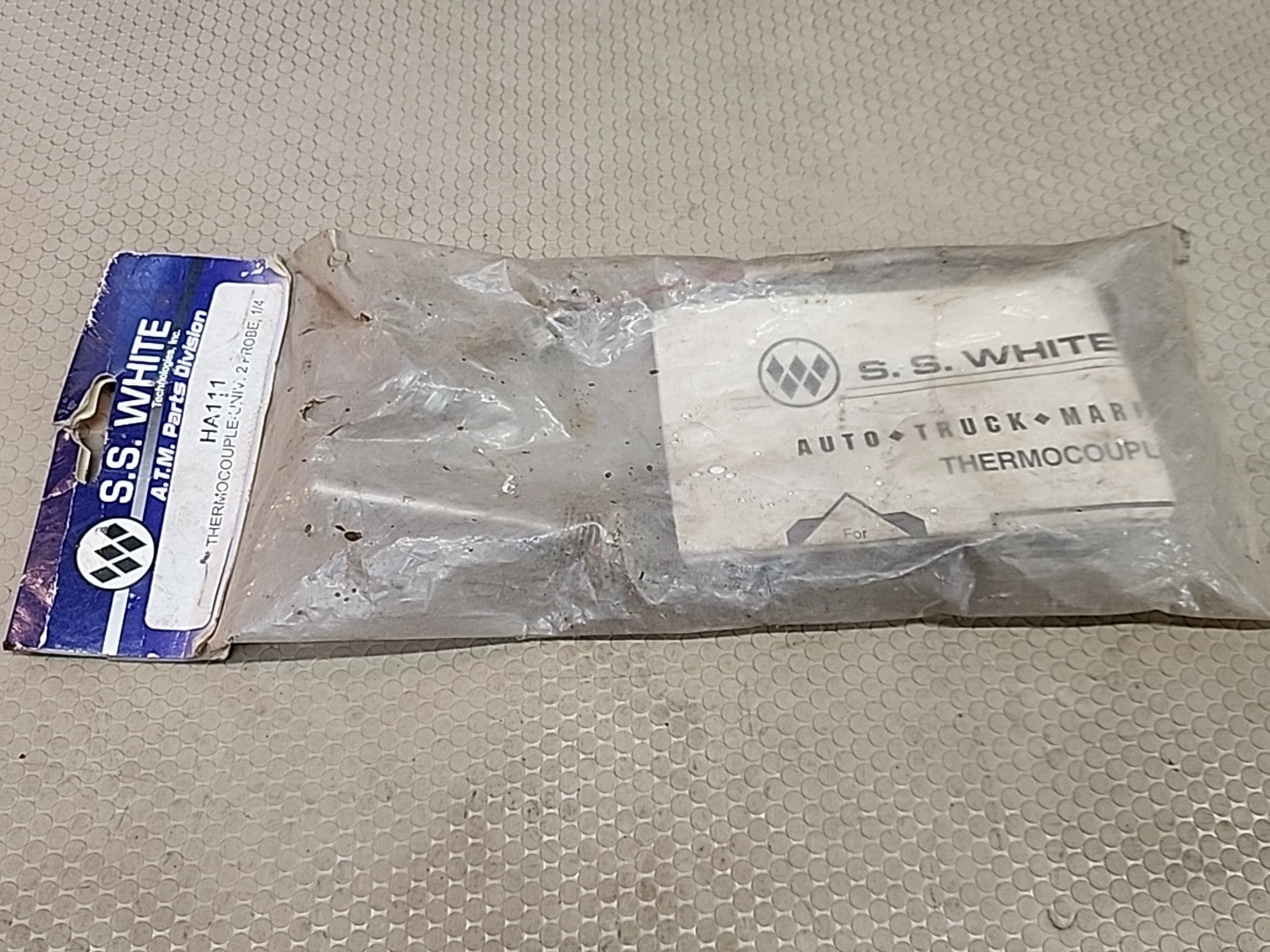 Thermocouple Universal Type K S. S. White Technologies, Inc. HA 111 HA111 Sensor