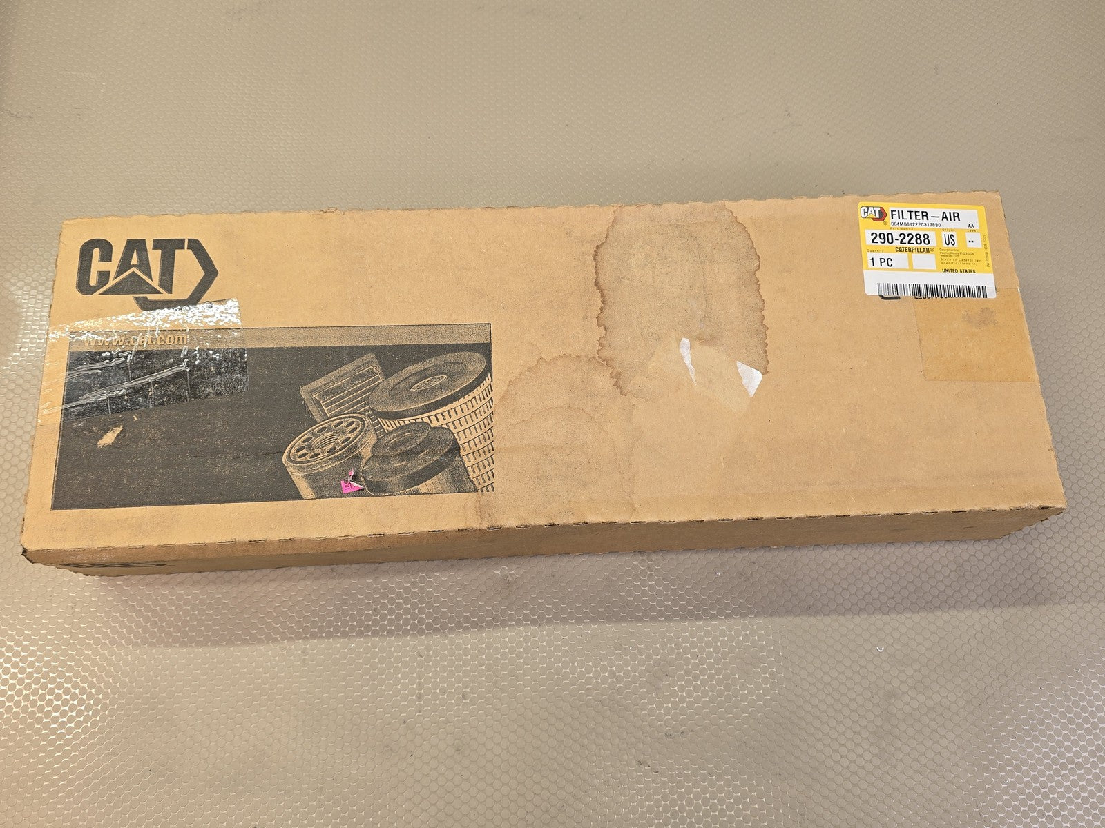 Caterpillar 290-2288 Cabin Air Filter New Genuine OEM in Box