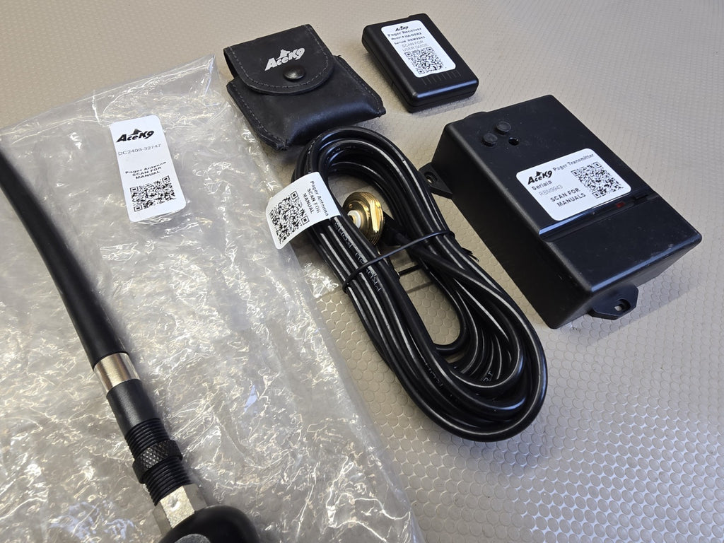 ACE K9 HA-RBM-27-RD Optional Remote Pager Kit with 27Mhz Antenna System NEW