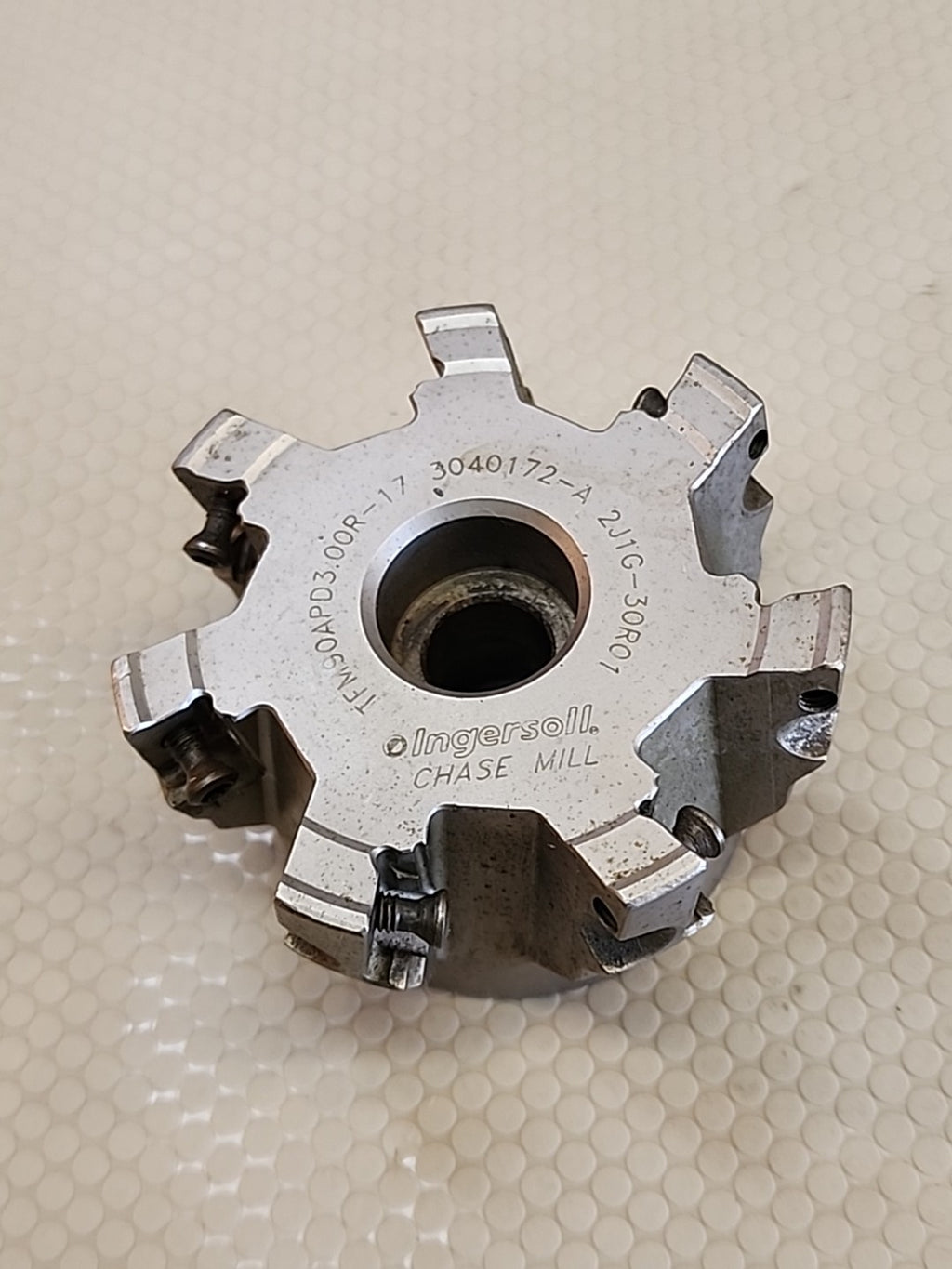 INGERSOLL 3" CHASE MILL INDEXABLE FACE MILL  #TFM90APD3.00R-17