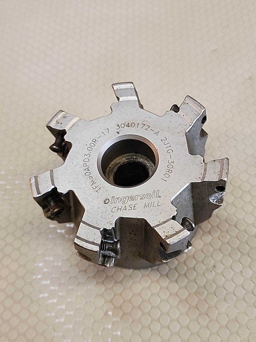 INGERSOLL 3" CHASE MILL INDEXABLE FACE MILL  #TFM90APD3.00R-17