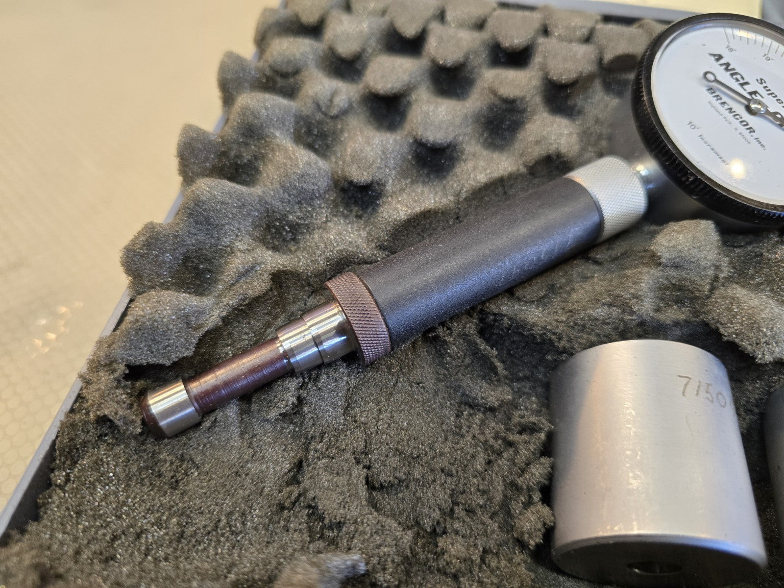 BRENCOR Super ANGLE-CHEK IN 10 Increment Chamfer Gage