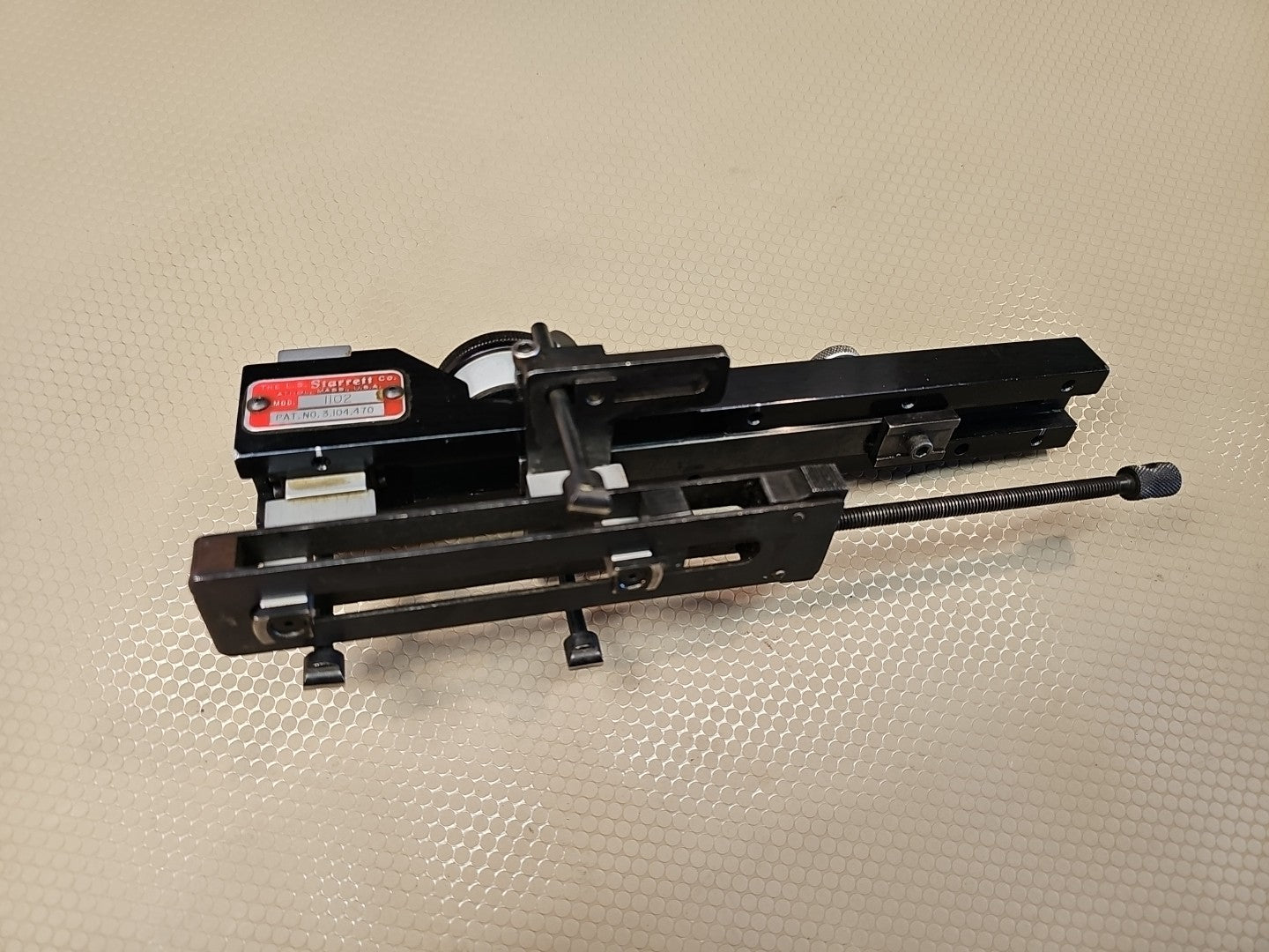 Starrett 1102 1-12" .0005" Shallow Indicator Diameter Gages *CLEAN*