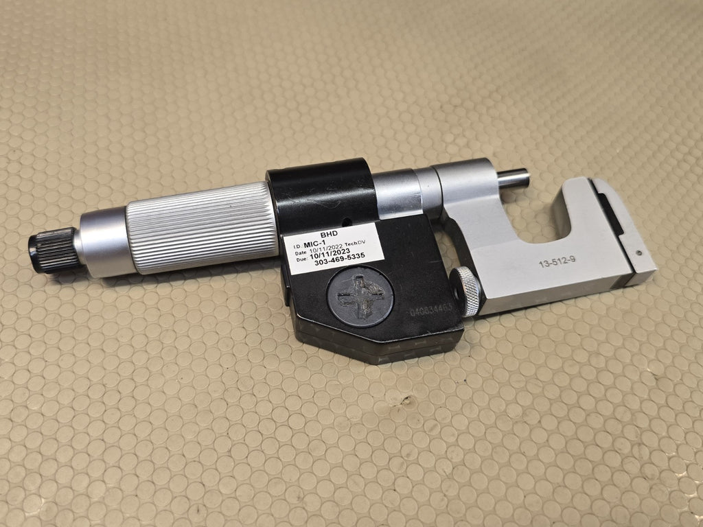 SPI 13-512-9 Electronic Digital Anvil Micrometer (0-1"/25mm,.00005"/.001mm,IP54)