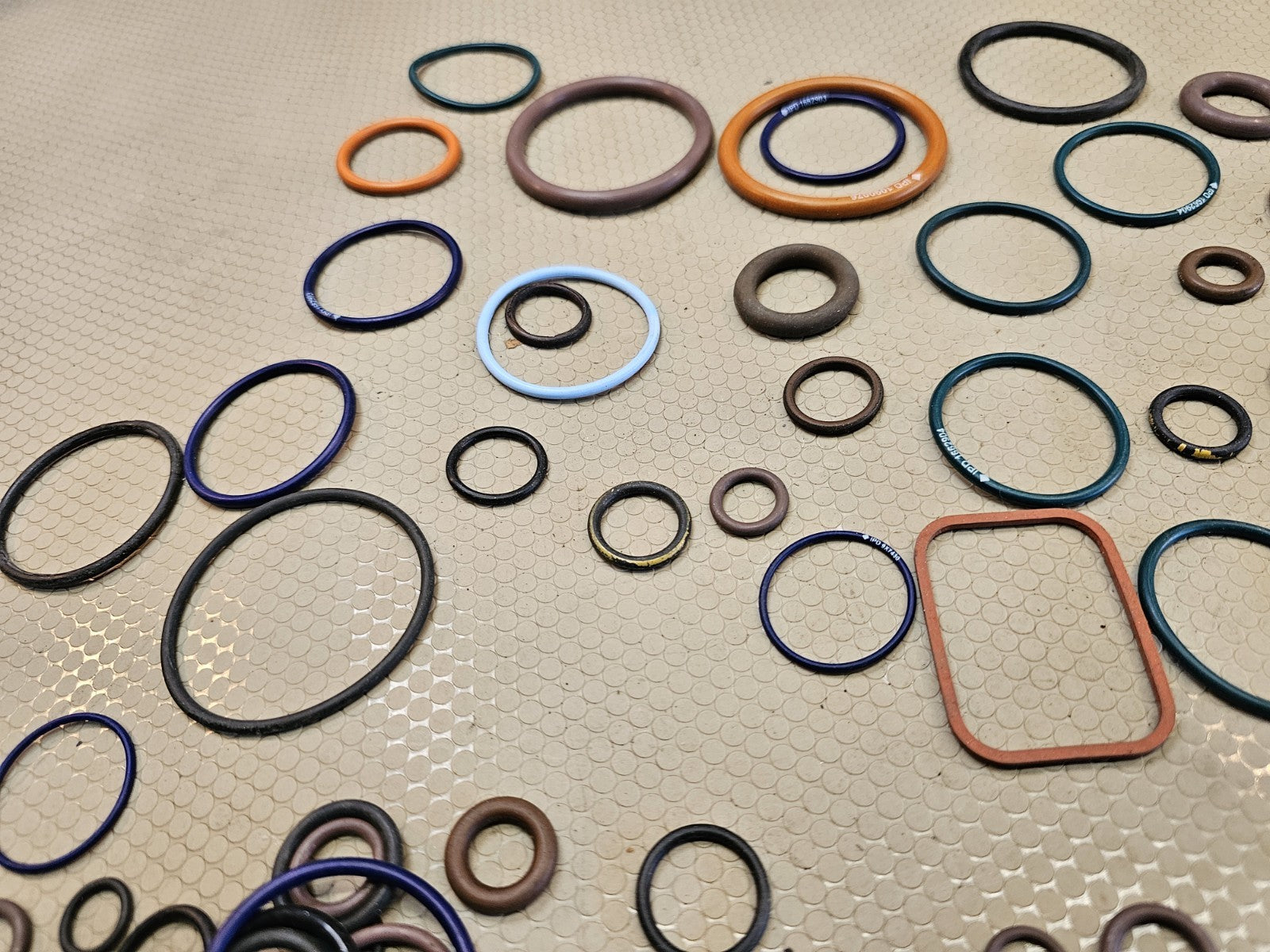 IPD Top Upper Multiple Fuel Injector O Ring Set Includes Seals 