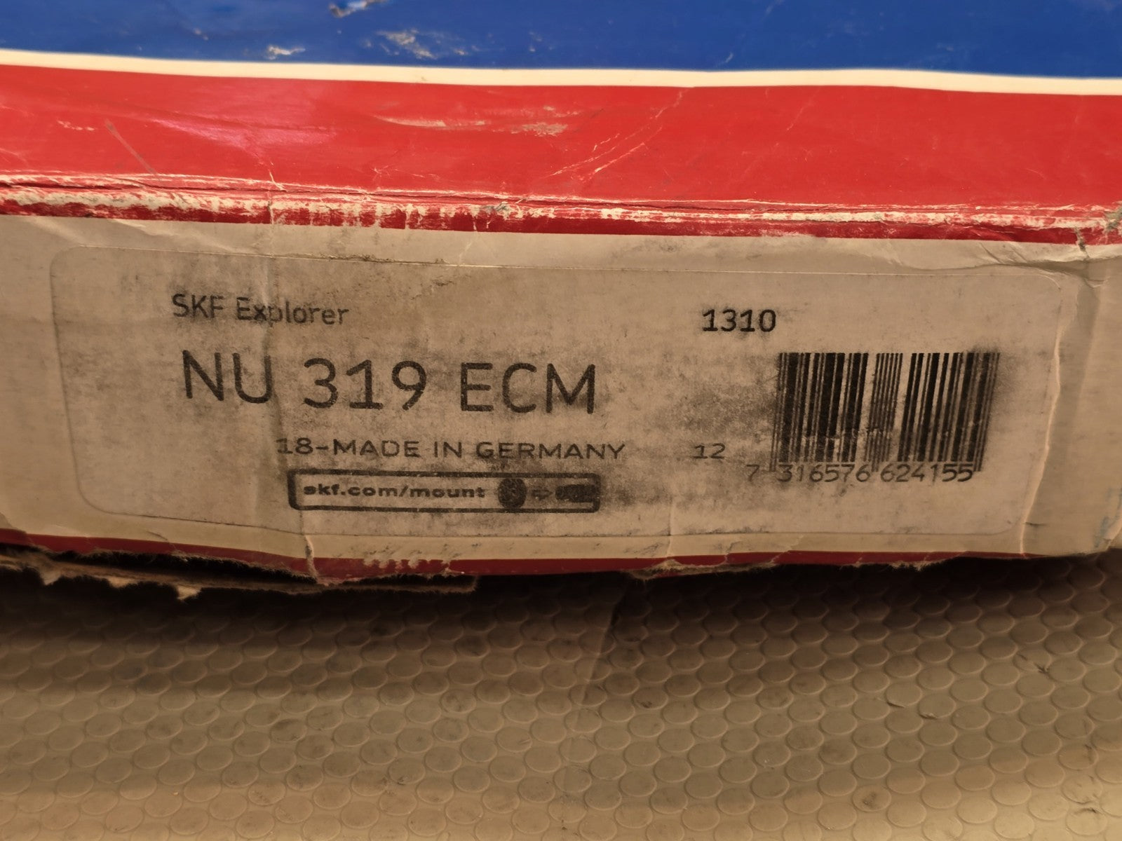 SKF NU 319 ECM Explorer Cylindrical Roller Bearing Made in Germany
