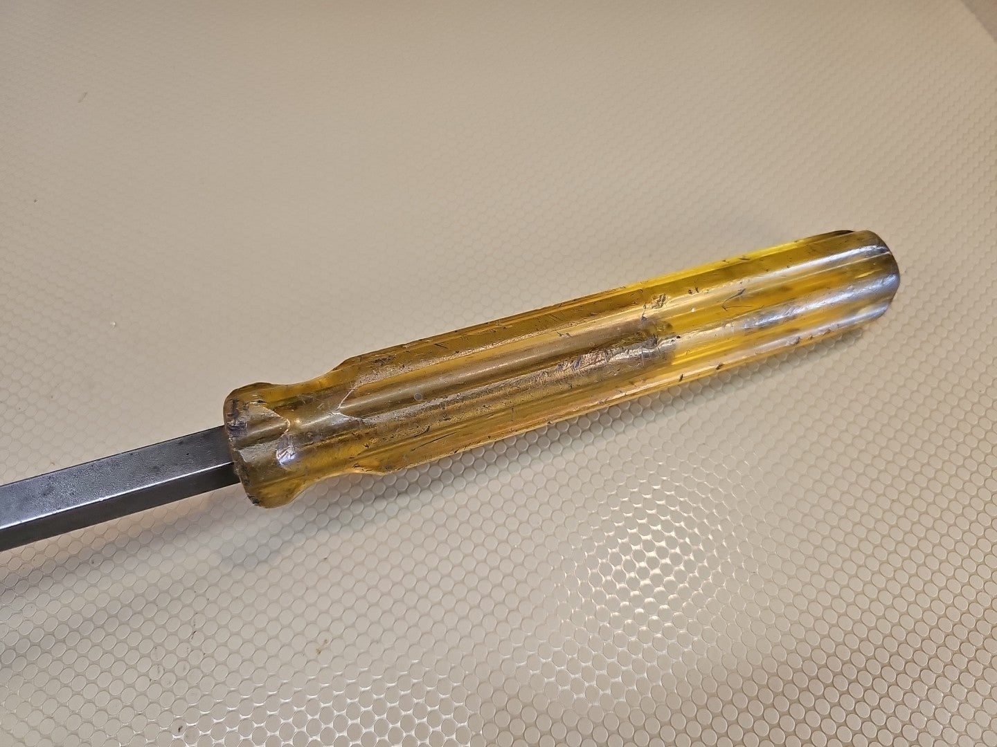 Vintage MAC Tools 23" 27" Inch Long 5/8 Slotted Screwdriver PL18 Made in USA PRY
