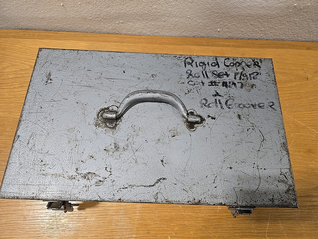 RIDGID 918 8”-12” Roll Set For Hydraulic Groover Rigid 300 Pipe Threader.