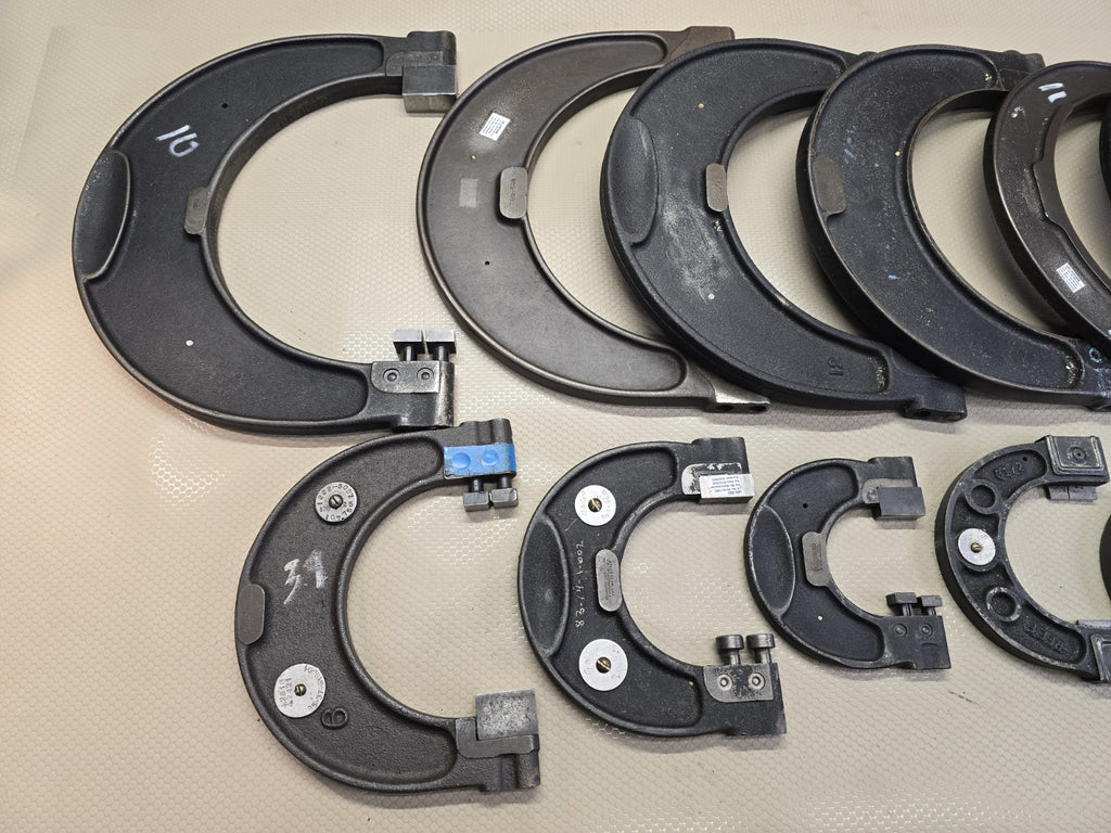 Lot of 16+ Go No-Go Snap Gauges Standard Gage  Reef Large Sizes *Calibrated*