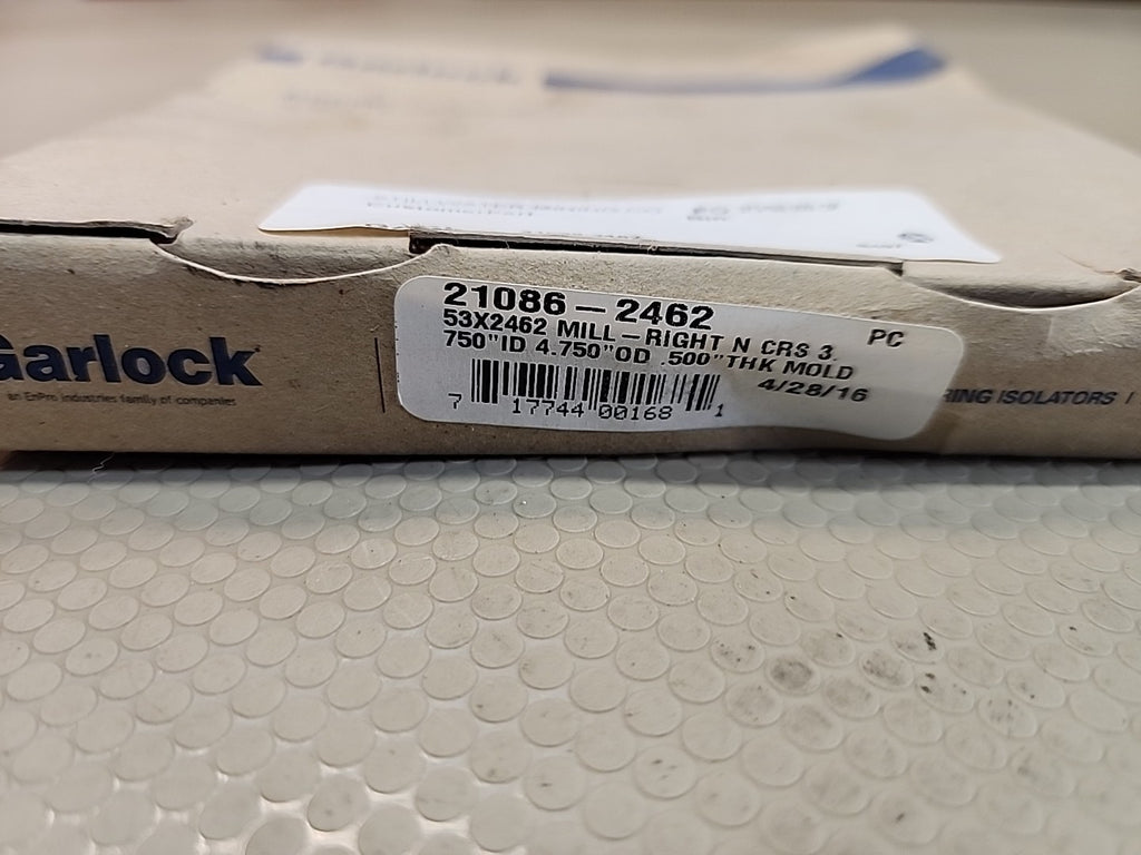 Garlock 21086-2462 Klozure Seal 53X2462