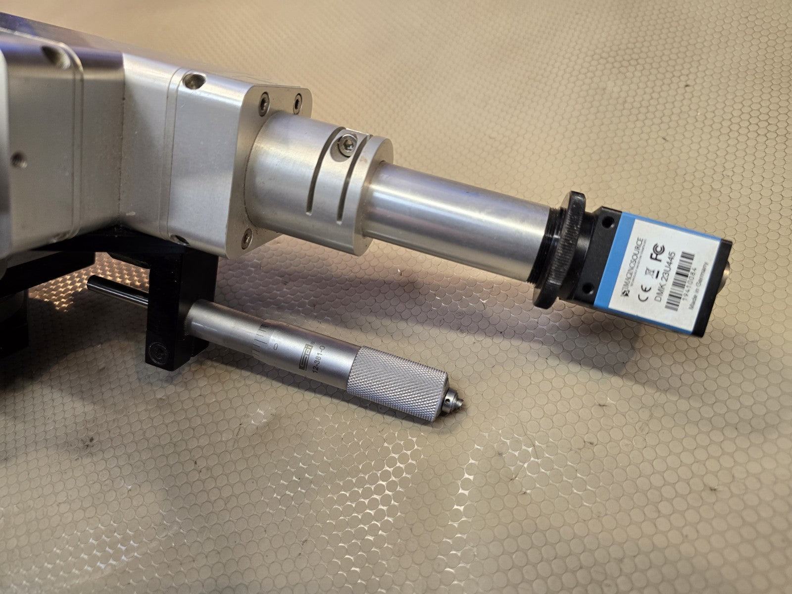 LaserMech FiberCut Laser Fiber Mini Weld + Camera Viewing + Custom Moving Stand 