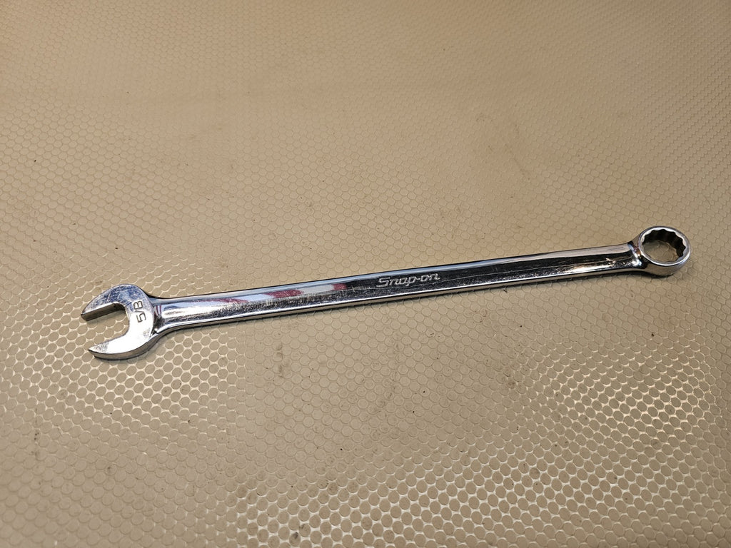 Snap On OEXL20 - 5/8" Long Handle 12Pt  Chrome Combination Wrench