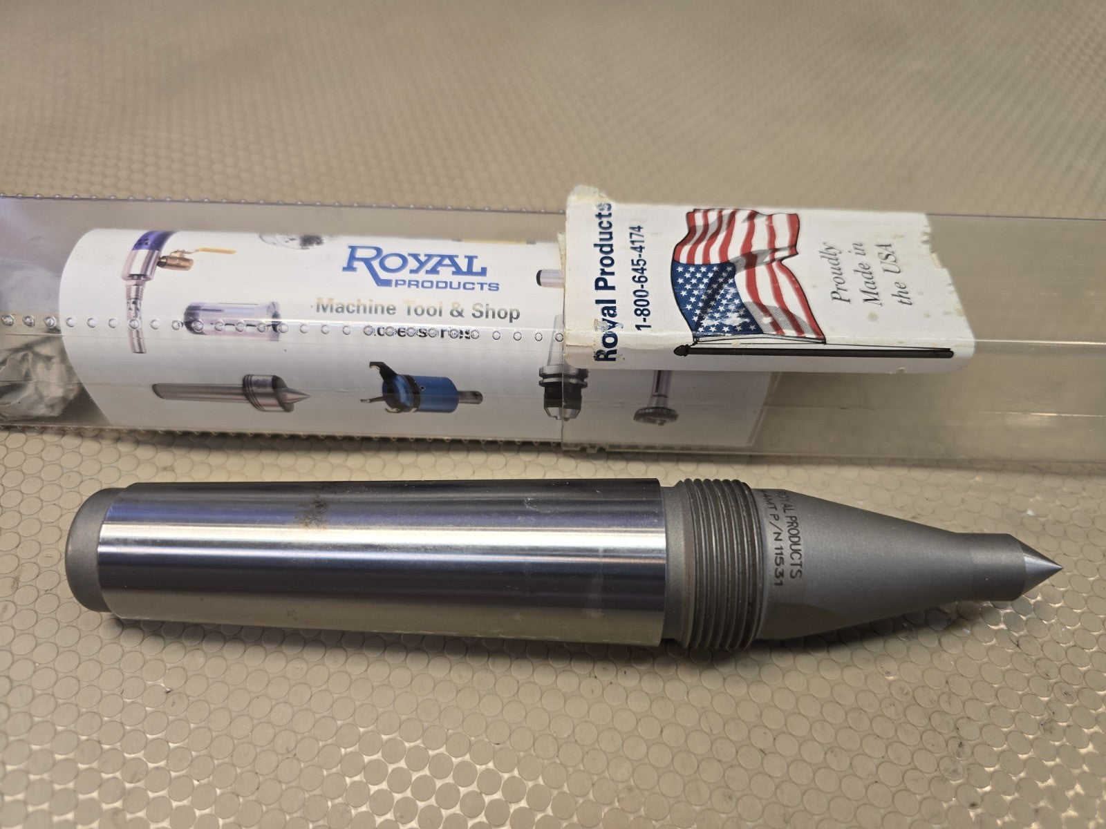 NEW ROYAL PRODUCTS 11531 4MT Alloy Steel Dead Center Threaded