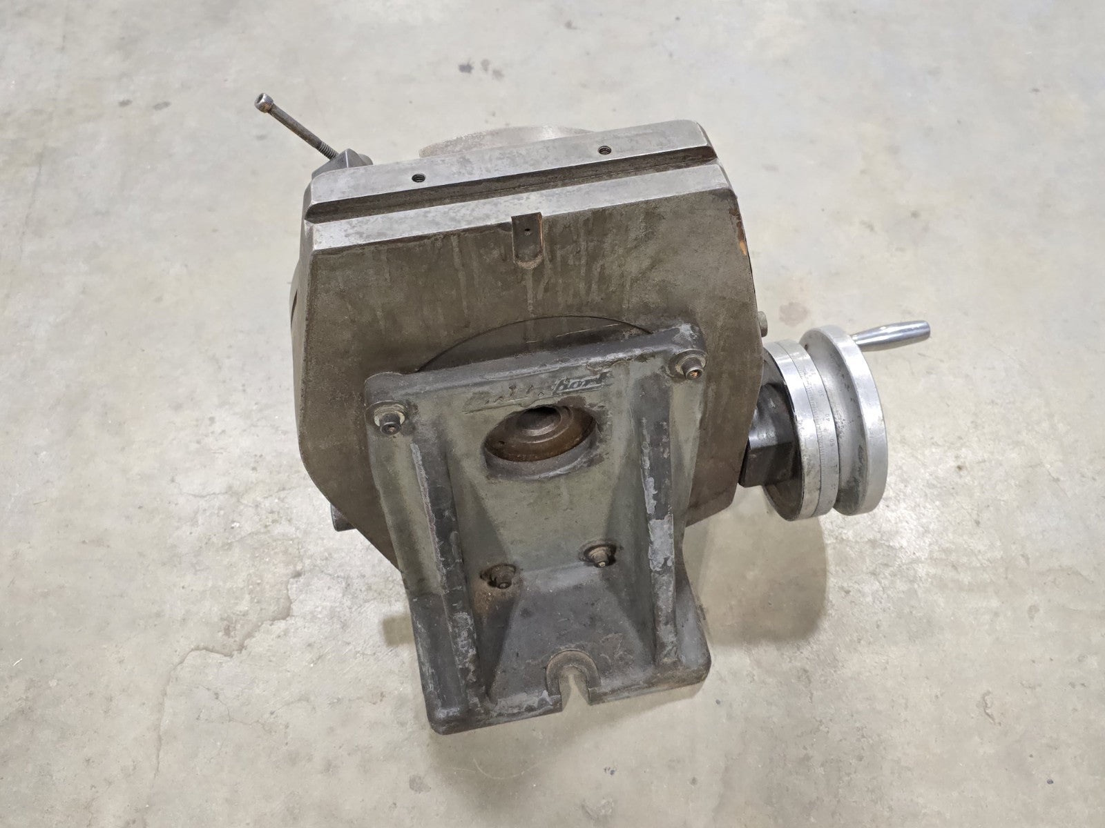 BRIDGEPORT ROTARY TABLE 12 In + OEM VERTICAL MOUNT Milling Machine Lathe 