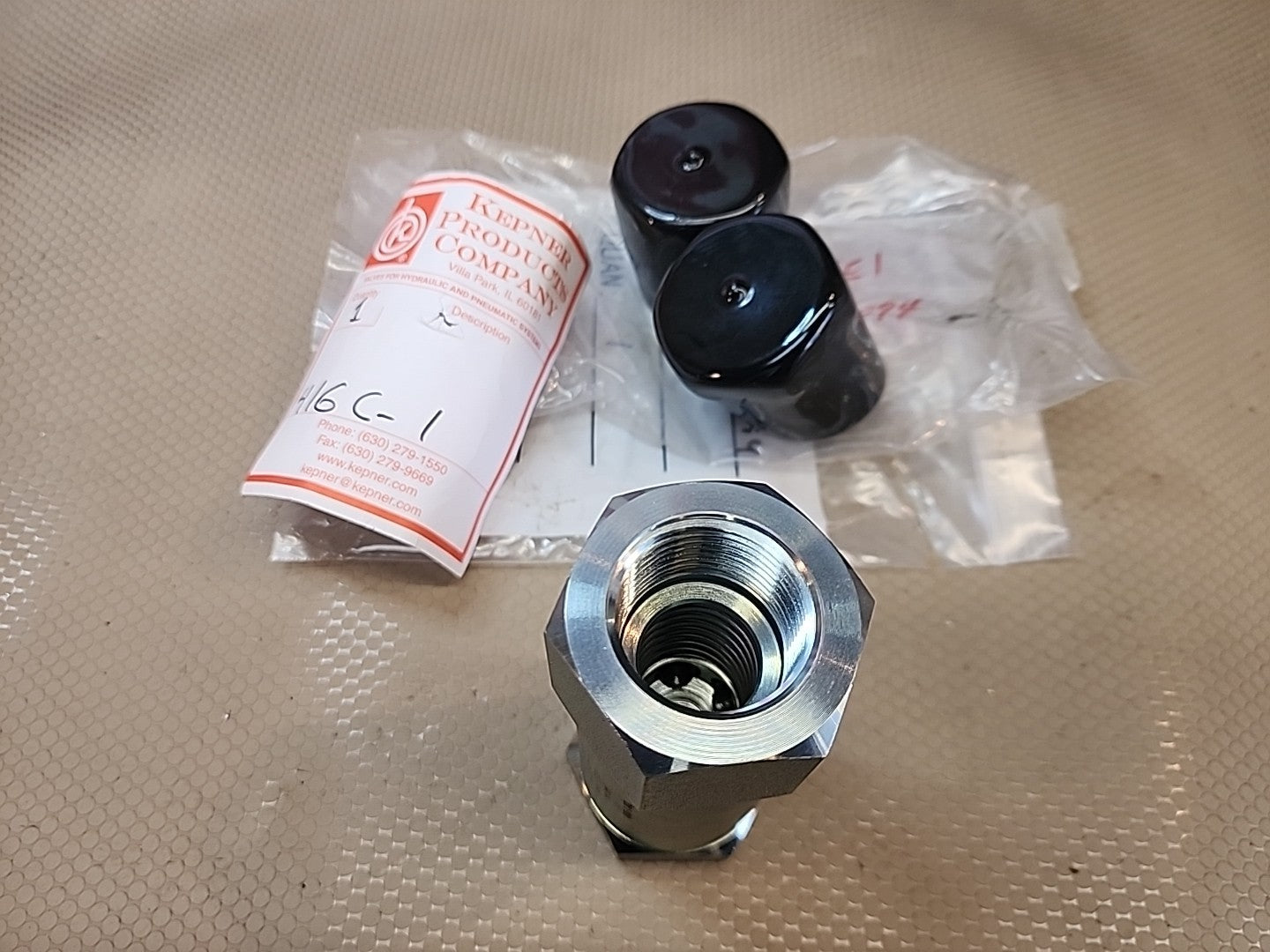 NEW IN BAG Kepner Product FreeFlow check valve 416C-1-75