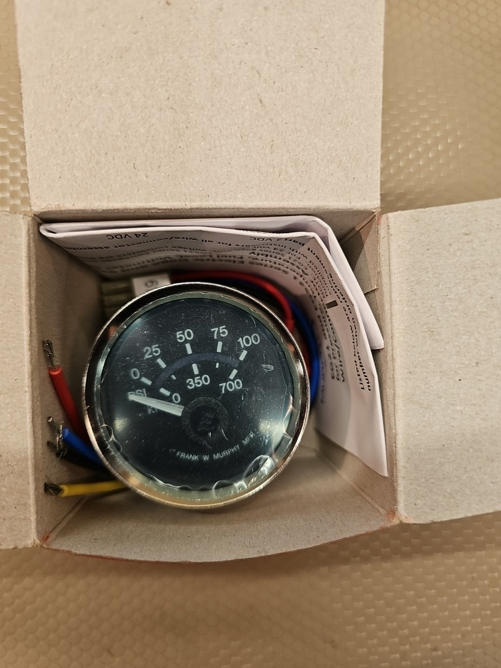 MURPHY EG21P-100-24 (05702398): Electric Pressure Gage NEW