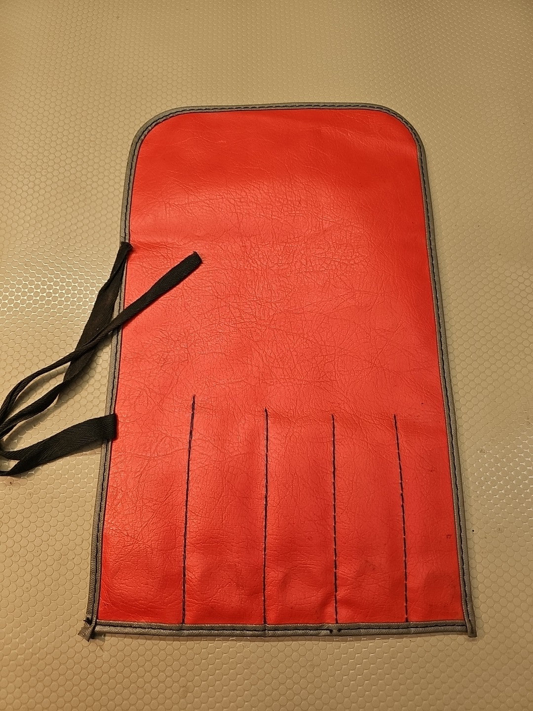 SNAP ON C-50B RED WRENCH  BAG POUCH ROLL 5 POCKETS *VINTAGE & MINT*