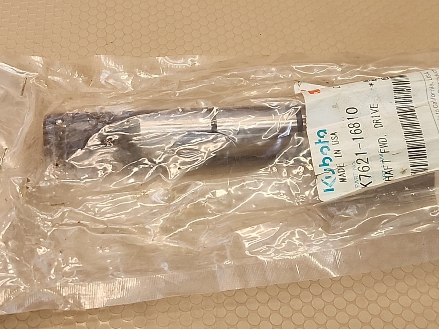 Kubota OEM K7621-16810 RTV-X1140W Middle Drive Shaft &