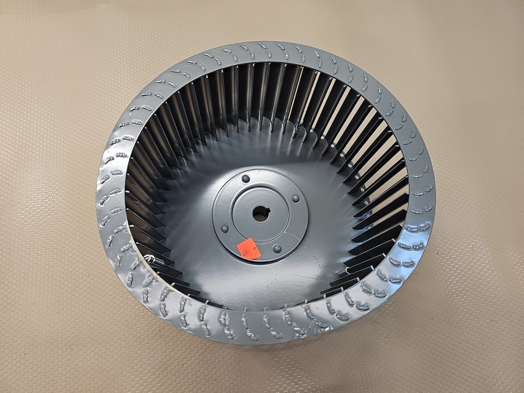 Blower Wheel: Forward-Curved, 9 in Dia, Steel Wheel, 1 Inlets, 5/8 in Bore