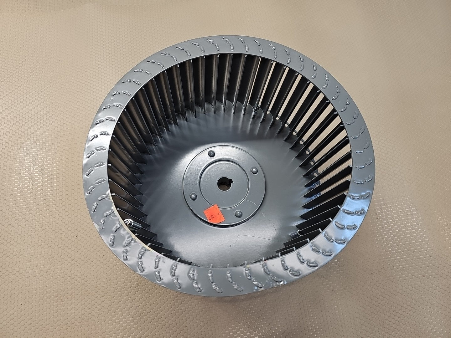 Blower Wheel: Forward-Curved, 9 in Dia, Steel Wheel, 1 Inlets, 5/8 in Bore