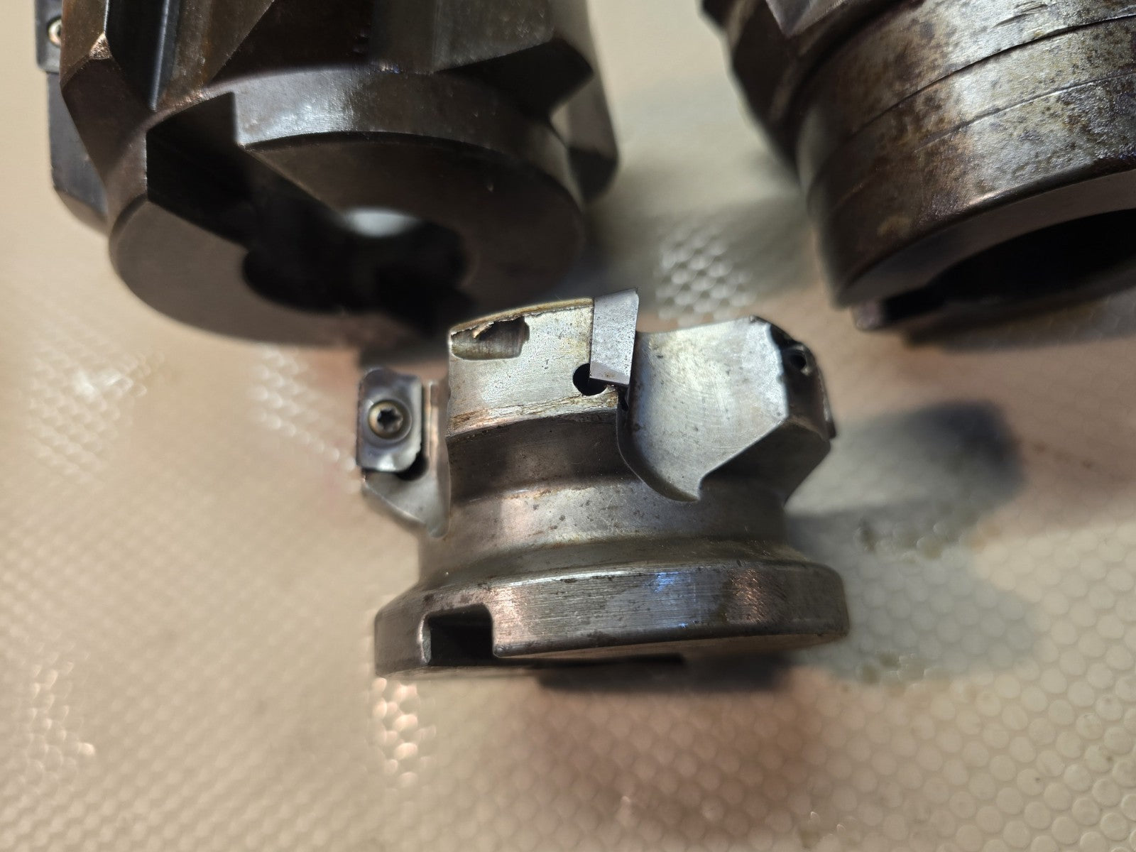 3x Iscar / Other 3 inch 3.5 Inch MILLING HOLDER Shell Mill Face Cutter