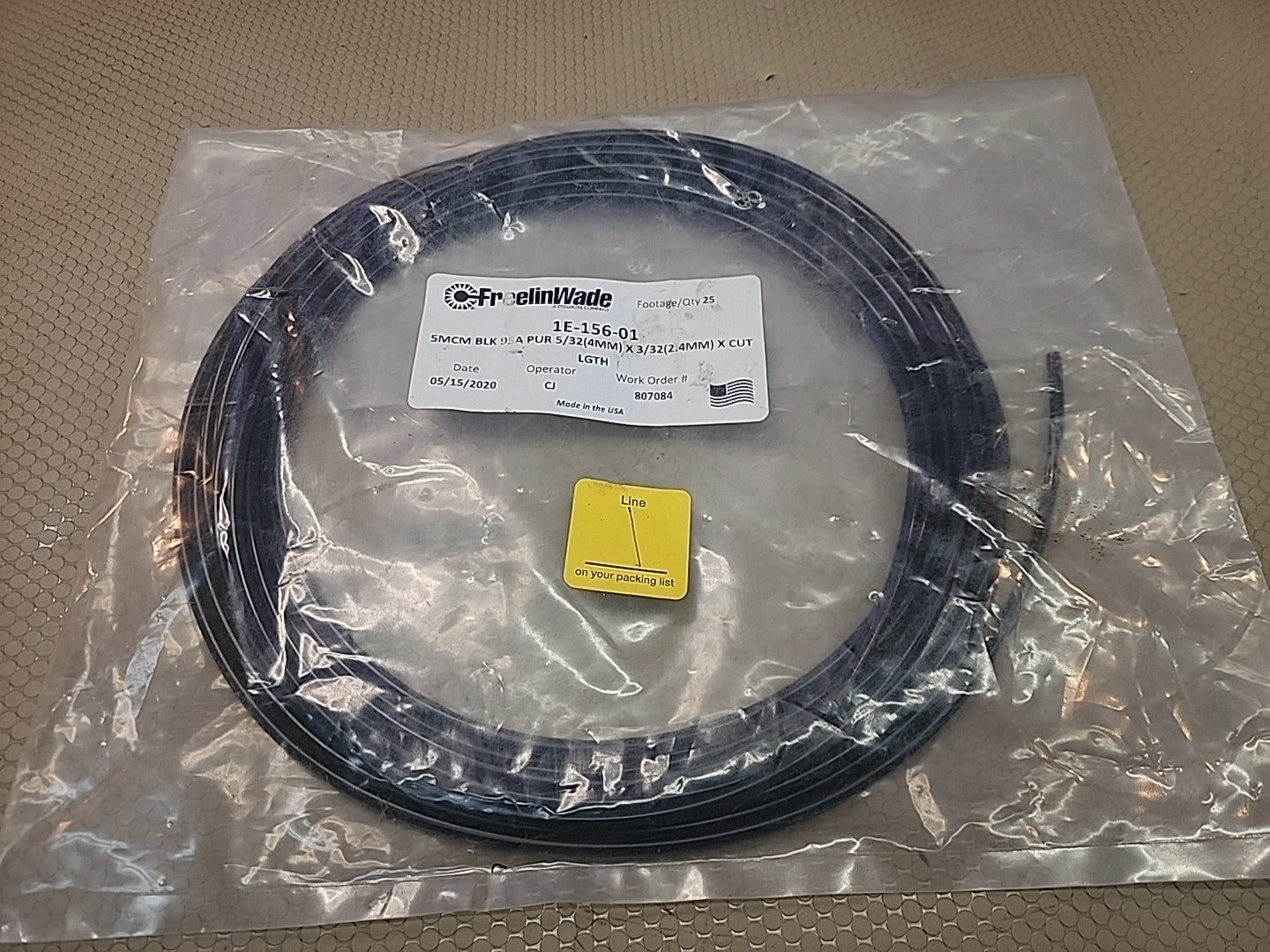 FreelinWade 1E-156-01 Tubing 25' 