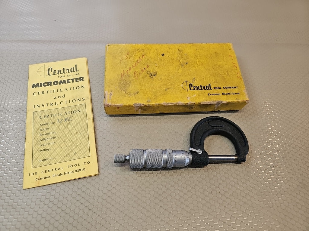 Central Tool Company MICROMETER 6009 12RL 0-1"
