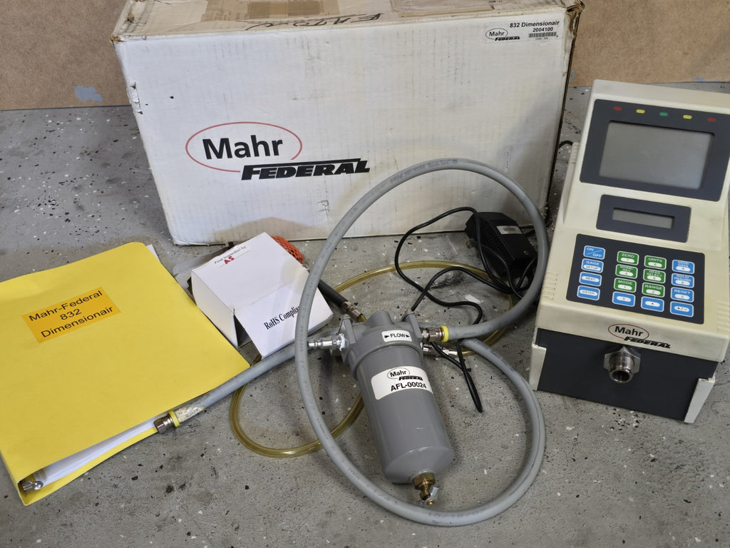 MAHR Dimensionair 2004100 832 FEDERAL Full set + Box & Extra Parts  AFL-00024